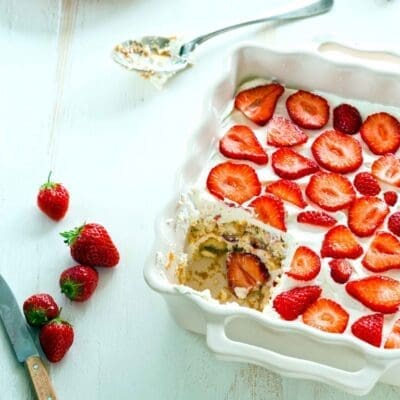 Strawberry Tiramisu (No Raw Eggs): An Easy And Light Summer Dessert