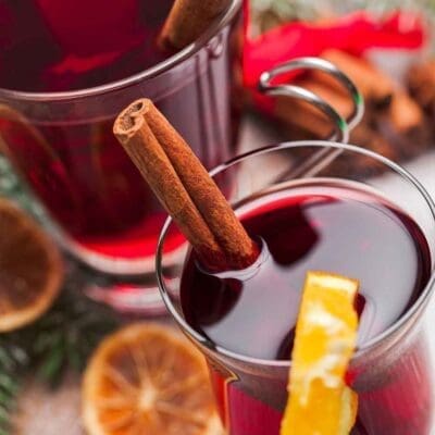 Mulled wine with rum and vermouth, Christmas recipes, Christmas mulled wine