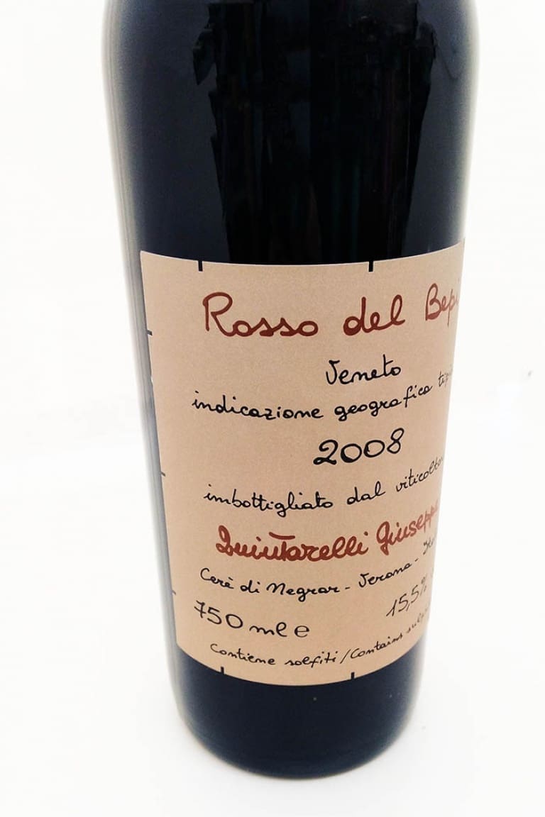 Rosso del Bepi 2008 Quintarelli recensione, commento e prezzo, pregiato vino rosso della cantina Quintarelli