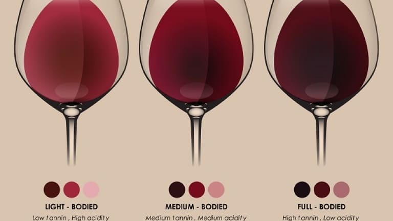 Analisi visiva del vino rosso, analizzare e capire i colori dei vini rossi