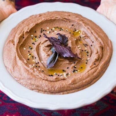 Red bean hummus a quick and easy vegan recipe to make an amazing appetizer