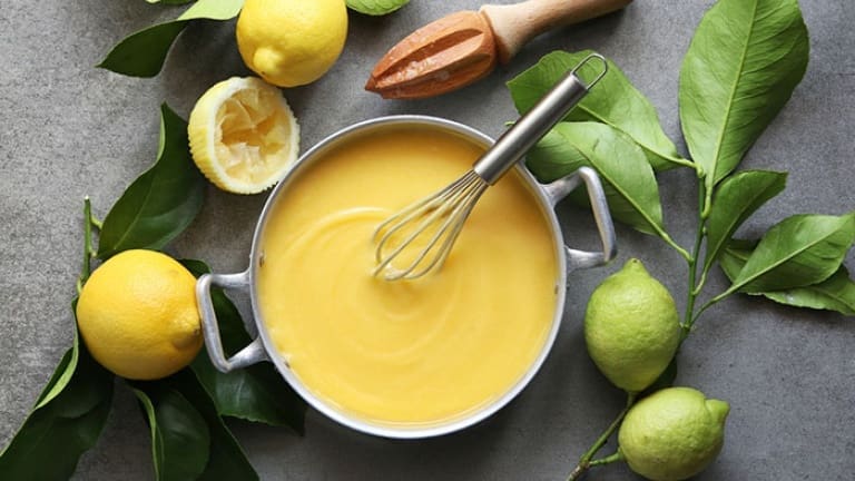 Lemon custard, easy Italian pastry recipe