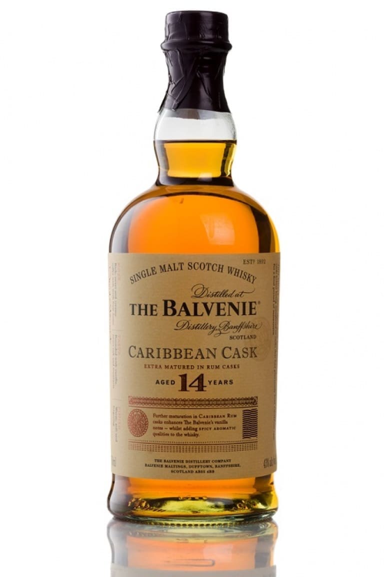 Single Malt Scotch Whisky Balvenie 14 anni Caribbean Cask recensione, scheda tecnica prezzo