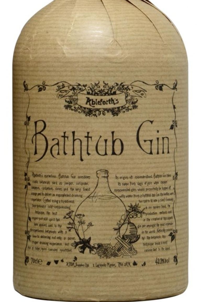 Bathtub gin: recensione, scheda tecnica e prezzo, gin artigianale pregiato