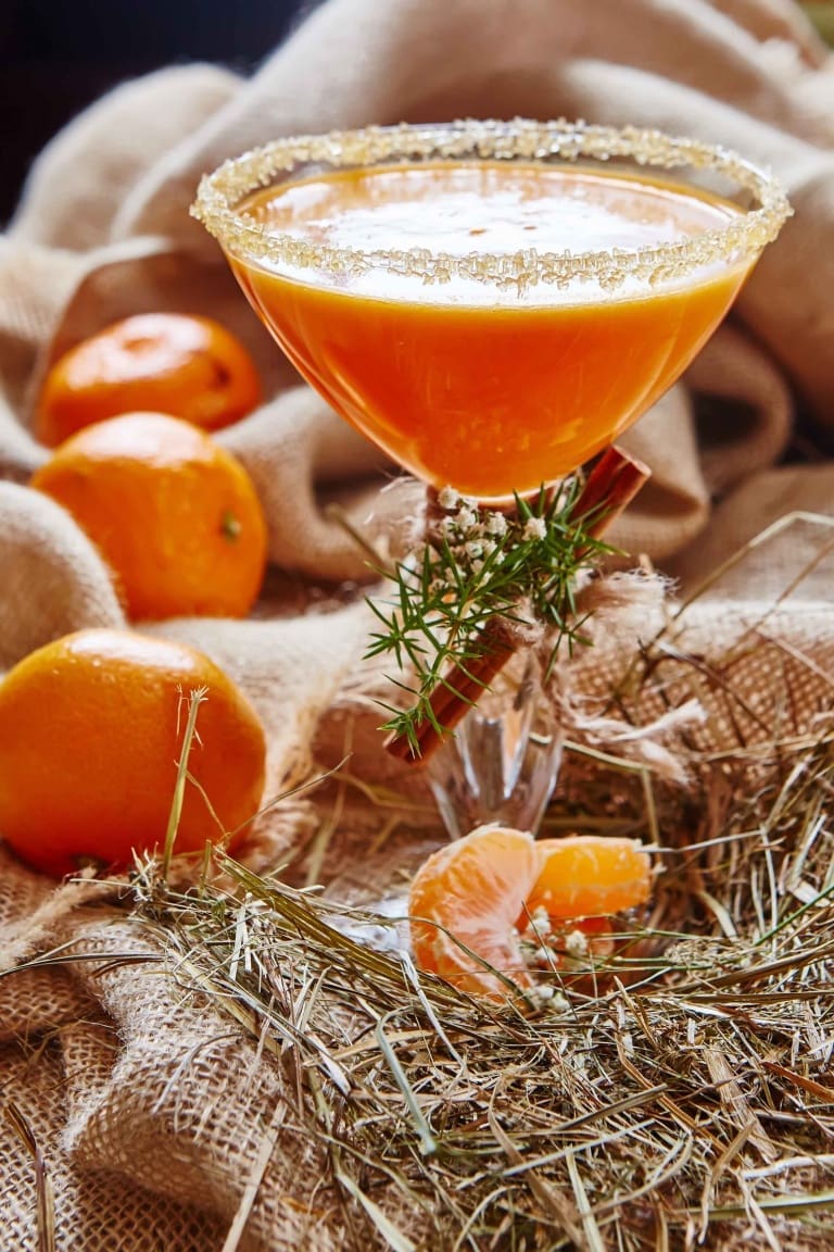 Margarita al mandarino, cocktail con mandarino e tequila, ricetta cocktail