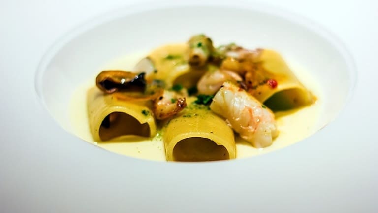 Champagne Oeil de Perdrix by Jean Vesselle food pairings seafood pasta