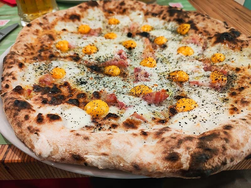 Quattroquinti pizzeria, Pizza gourmet Imola, impasto con lievito madre