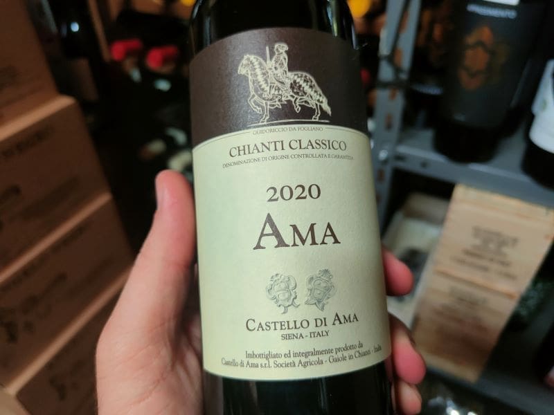 Chianti Classico Ama 2020 Castello di Ama recensione, scheda tecnica, prezzo, vino rosso toscano