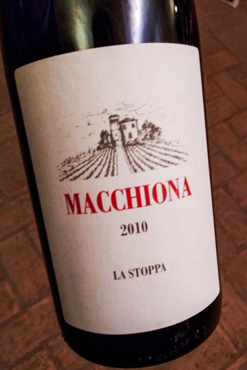 Macchiona 2010 La Stoppa: an amazing natural red wine